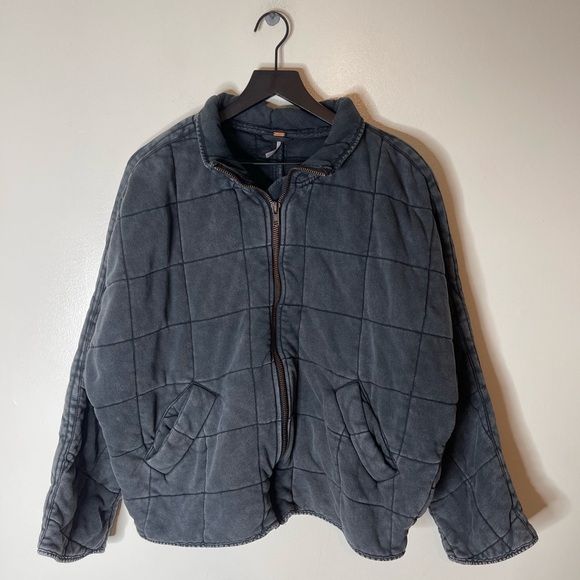 Free People Jackets & Blazers - Free people dolman quilted jacket size small womens oversized